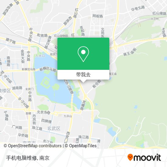 手机电脑维修地图