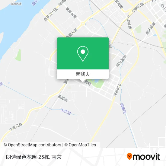 朗诗绿色花园-25栋地图