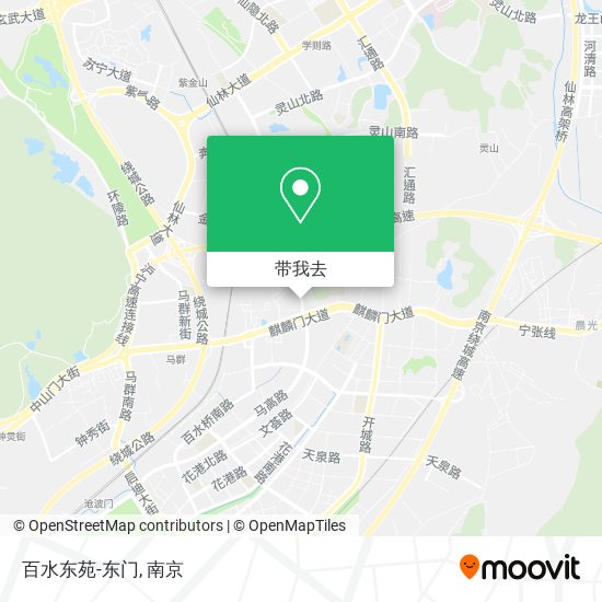 百水东苑-东门地图