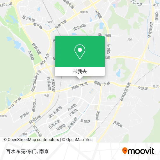 百水东苑-东门地图