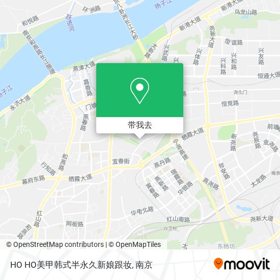 HO HO美甲韩式半永久新娘跟妆地图