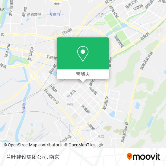 兰叶建设集团公司地图