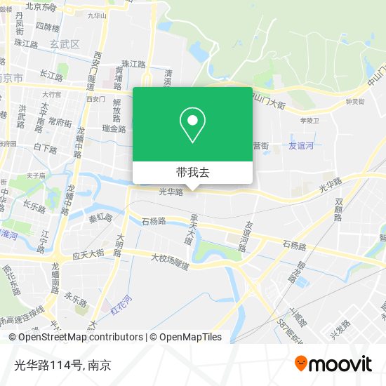 光华路114号地图