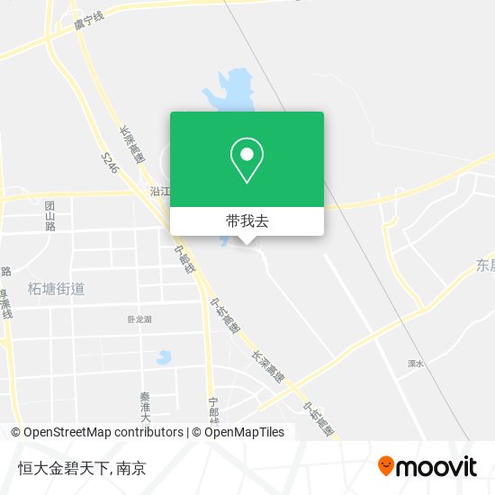 恒大金碧天下地图