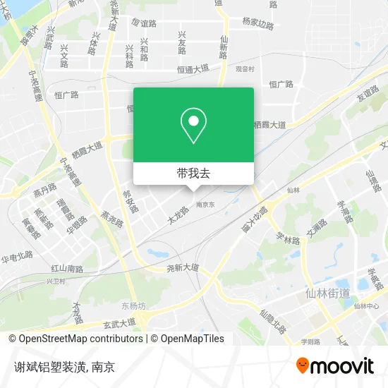 谢斌铝塑装潢地图