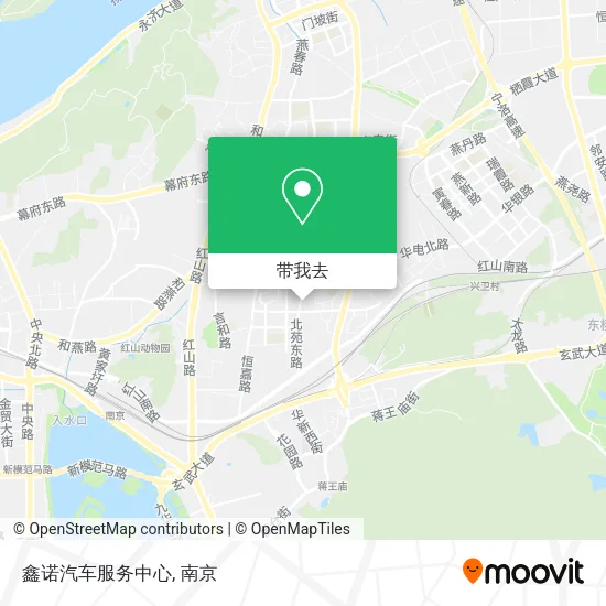 鑫诺汽车服务中心地图