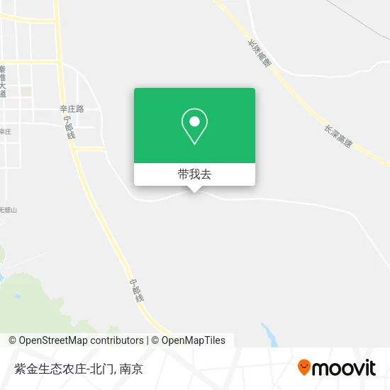 紫金生态农庄-北门地图