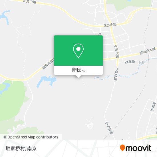 胜家桥村地图
