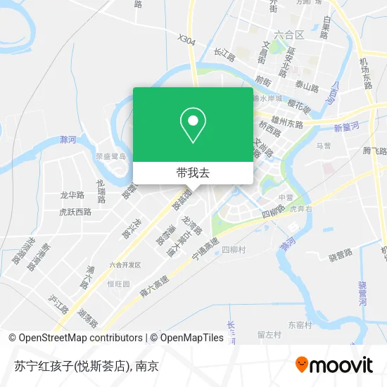 苏宁红孩子(悦斯荟店)地图