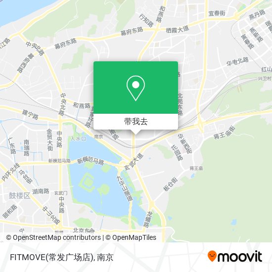FITMOVE(常发广场店)地图