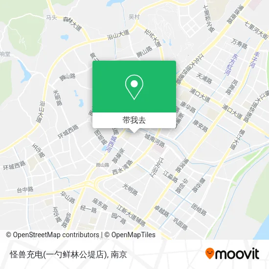 怪兽充电(一勺鲜林公堤店)地图