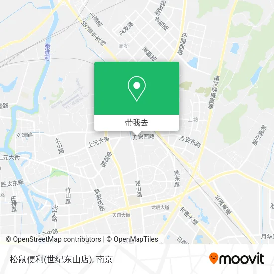 松鼠便利(世纪东山店)地图