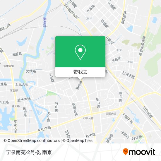 宁泉南苑-2号楼地图