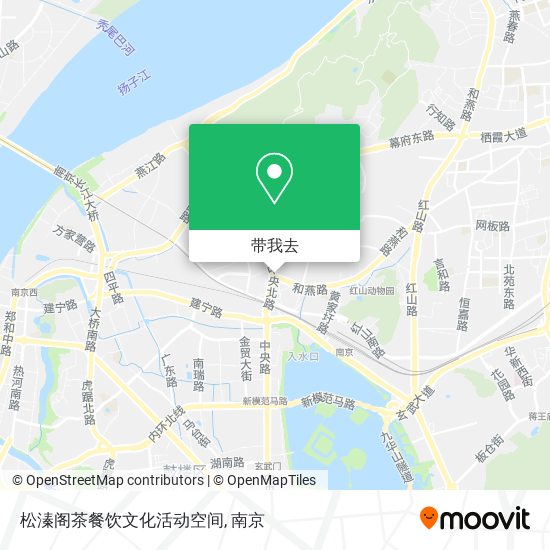 松溱阁茶餐饮文化活动空间地图
