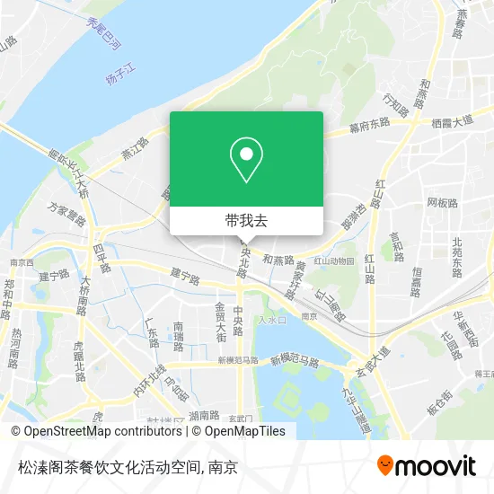 松溱阁茶餐饮文化活动空间地图