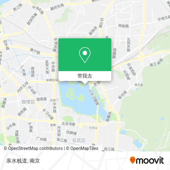 亲水栈道地图