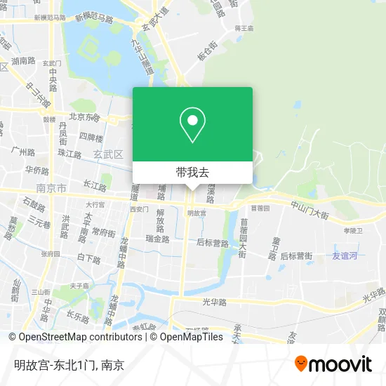 明故宫-东北1门地图