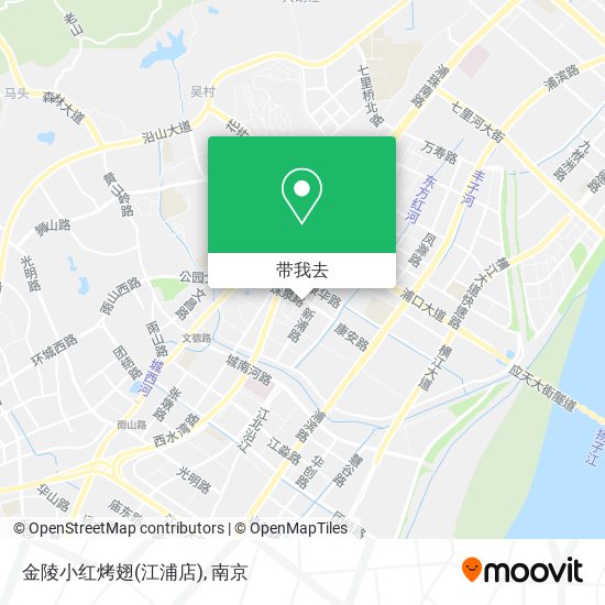 金陵小红烤翅(江浦店)地图