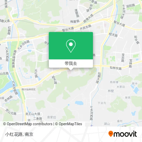 小红花路地图