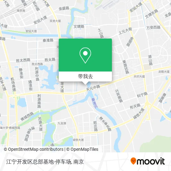 江宁开发区总部基地-停车场地图