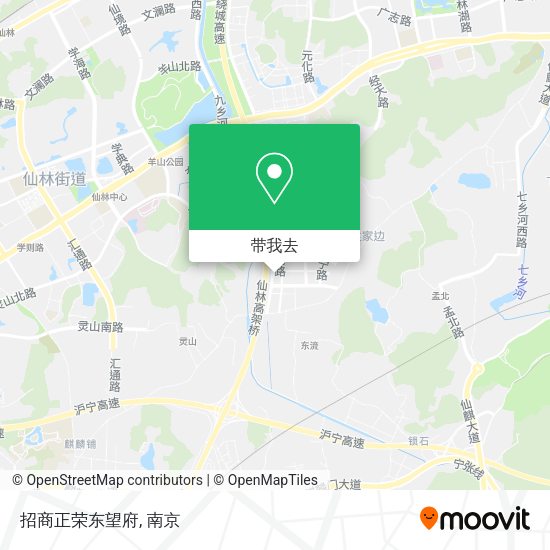 招商正荣东望府地图