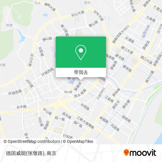 德国威能(张墩路)地图
