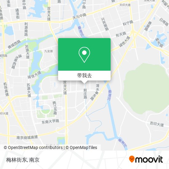 梅林街东地图