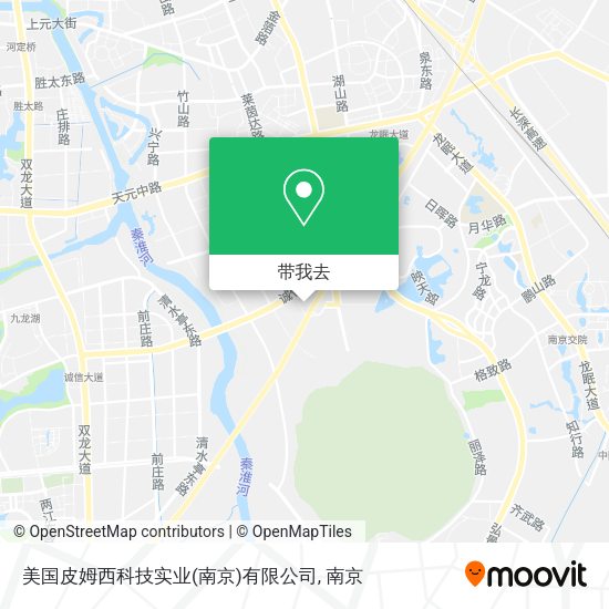 美国皮姆西科技实业(南京)有限公司地图