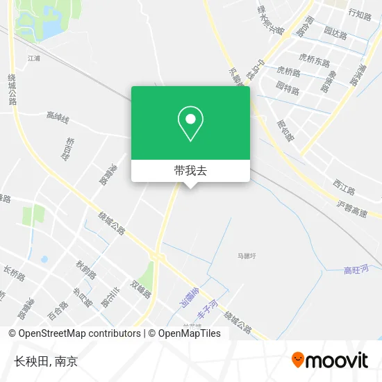 长秧田地图