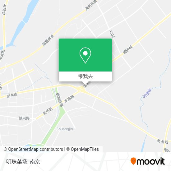 明珠菜场地图