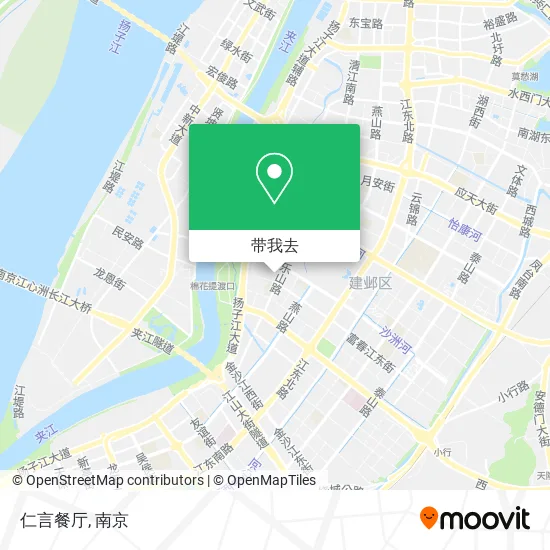 仁言餐厅地图