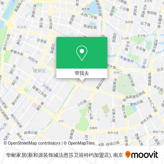华耐家居(新和源装饰城法恩莎卫浴特约加盟店)地图