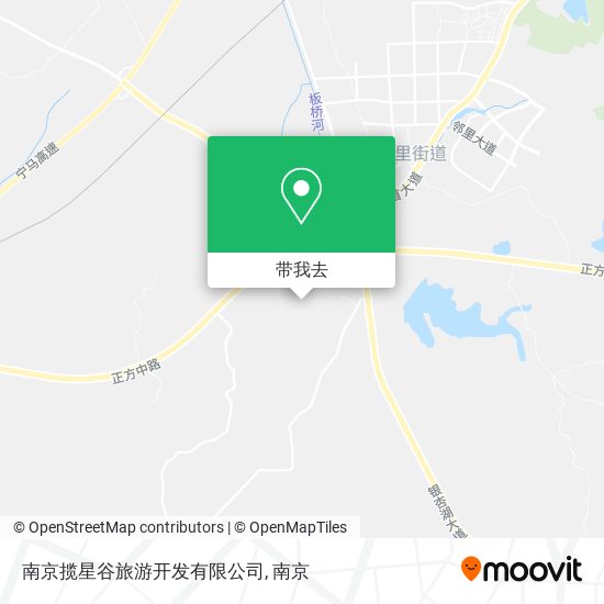 南京揽星谷旅游开发有限公司地图