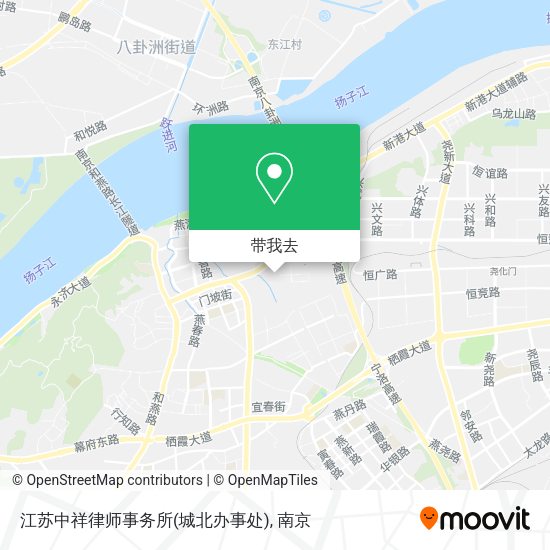 江苏中祥律师事务所(城北办事处)地图