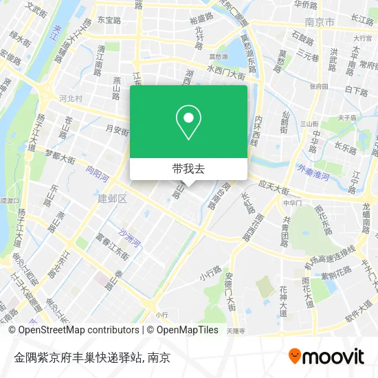金隅紫京府丰巢快递驿站地图