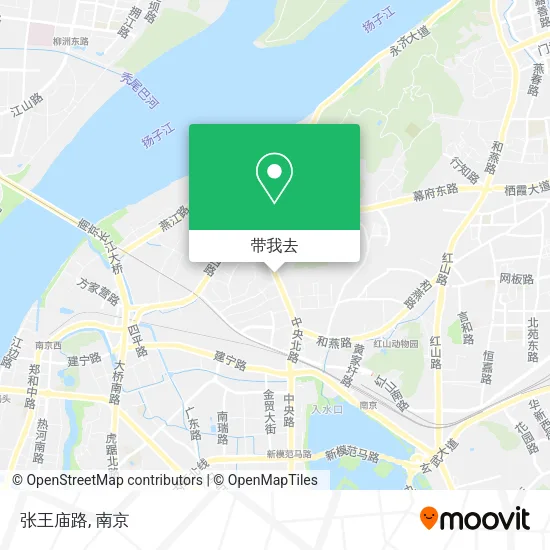 张王庙路地图
