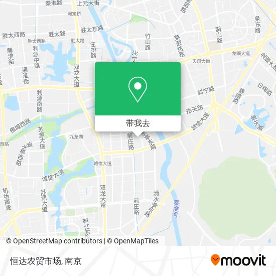 恒达农贸市场地图