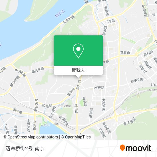 迈皋桥街2号地图
