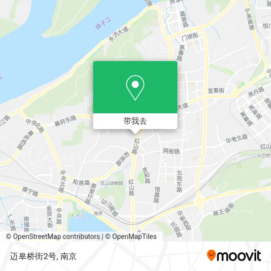 迈皋桥街2号地图