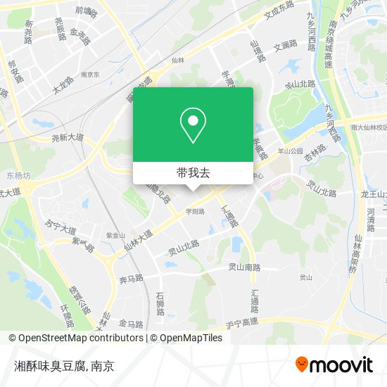 湘酥味臭豆腐地图