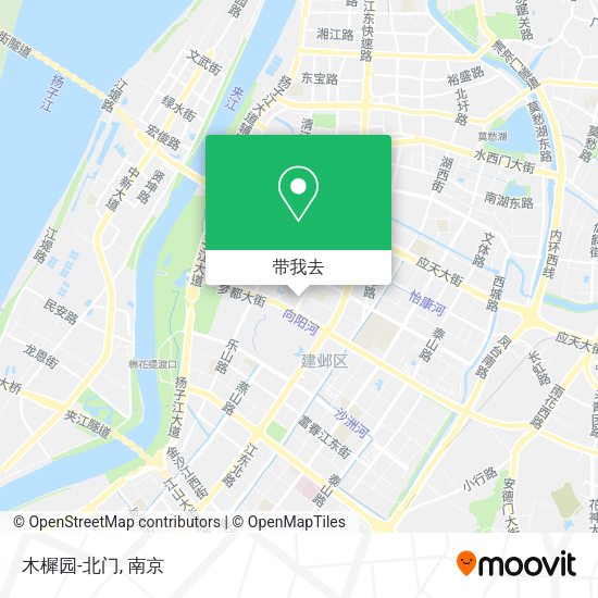 木樨园-北门地图