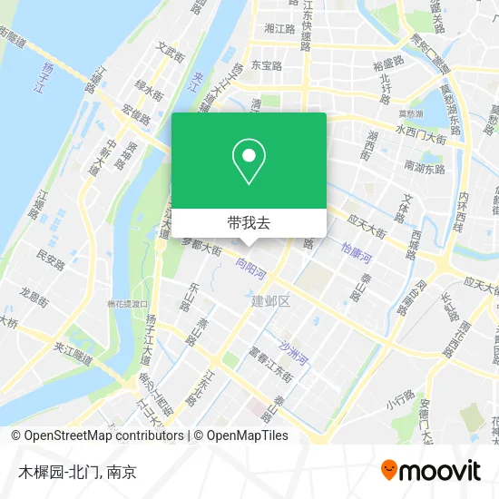 木樨园-北门地图