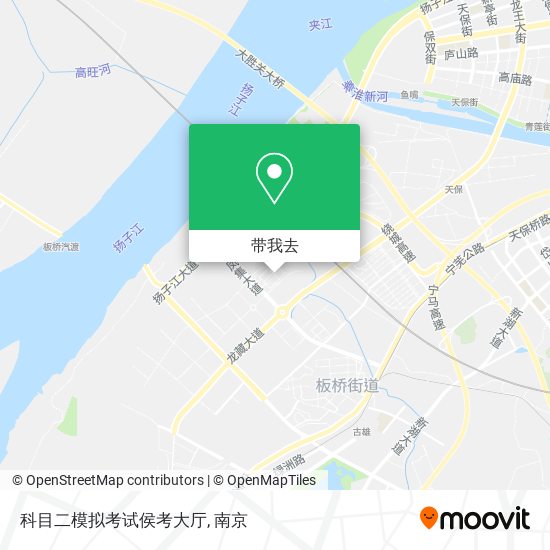科目二模拟考试侯考大厅地图