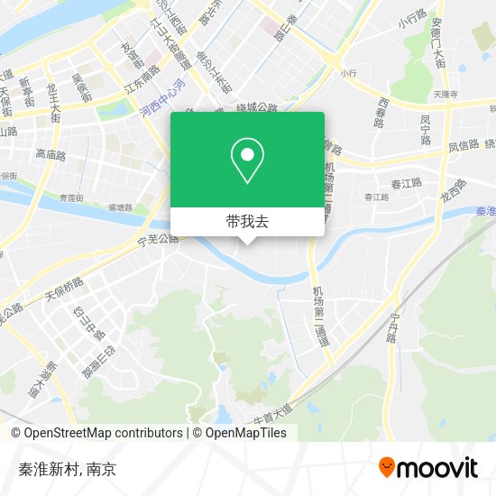 秦淮新村地图