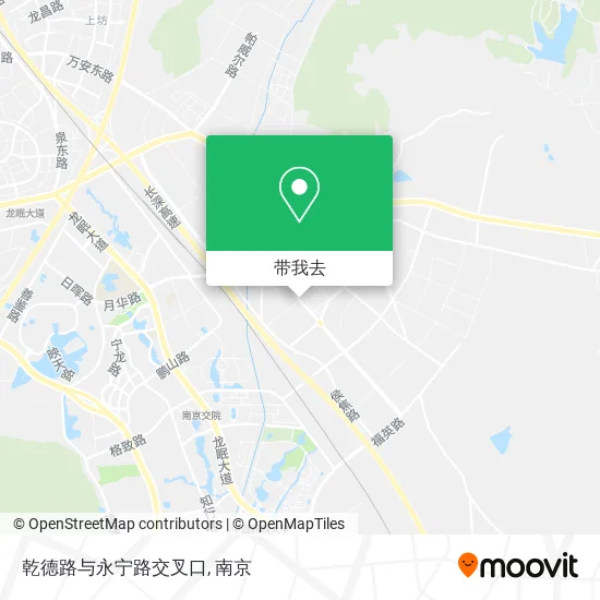 乾德路与永宁路交叉口地图