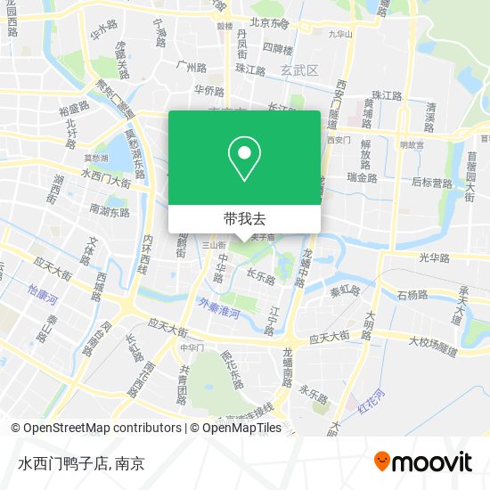 水西门鸭子店地图