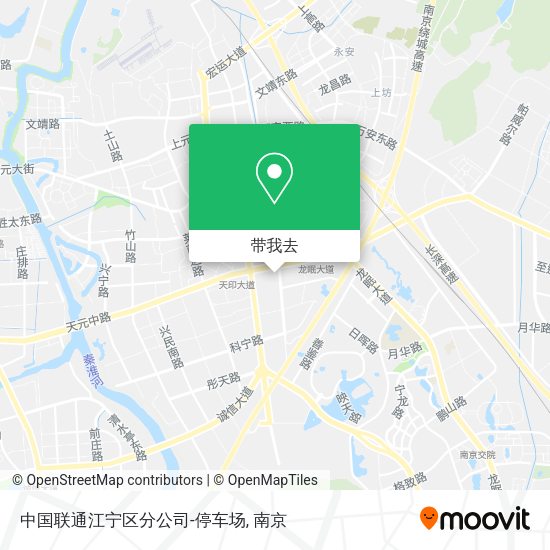 中国联通江宁区分公司-停车场地图