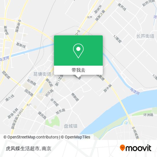 虎凤蝶生活超市地图