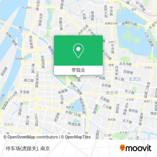 停车场(虎踞关)地图