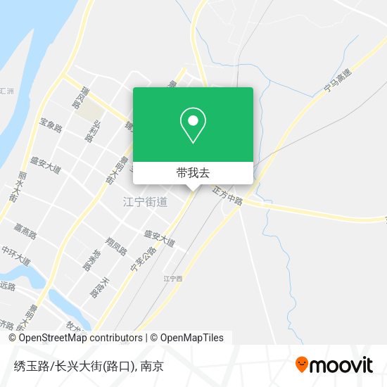 绣玉路/长兴大街(路口)地图
